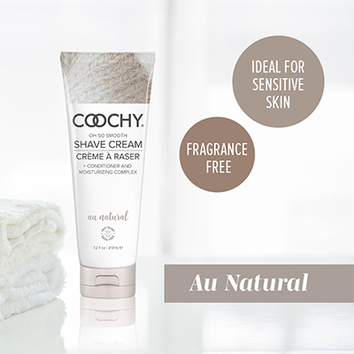 Coochy Shave Cream – Au Natural 3.4 oz