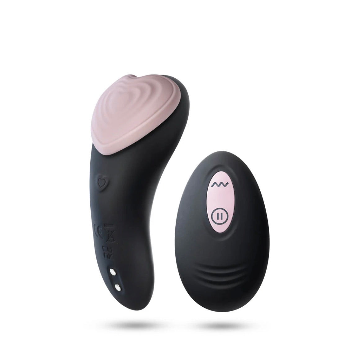 Temptasia Heartbeat Rechargeable Silicone Panty Vibe with Remote – Pink