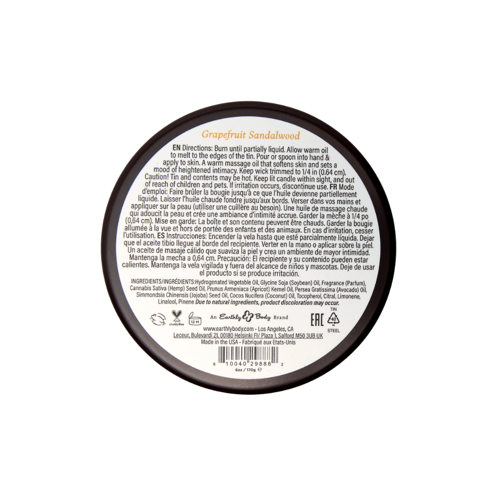 Aphrodisiac Massage Candle
