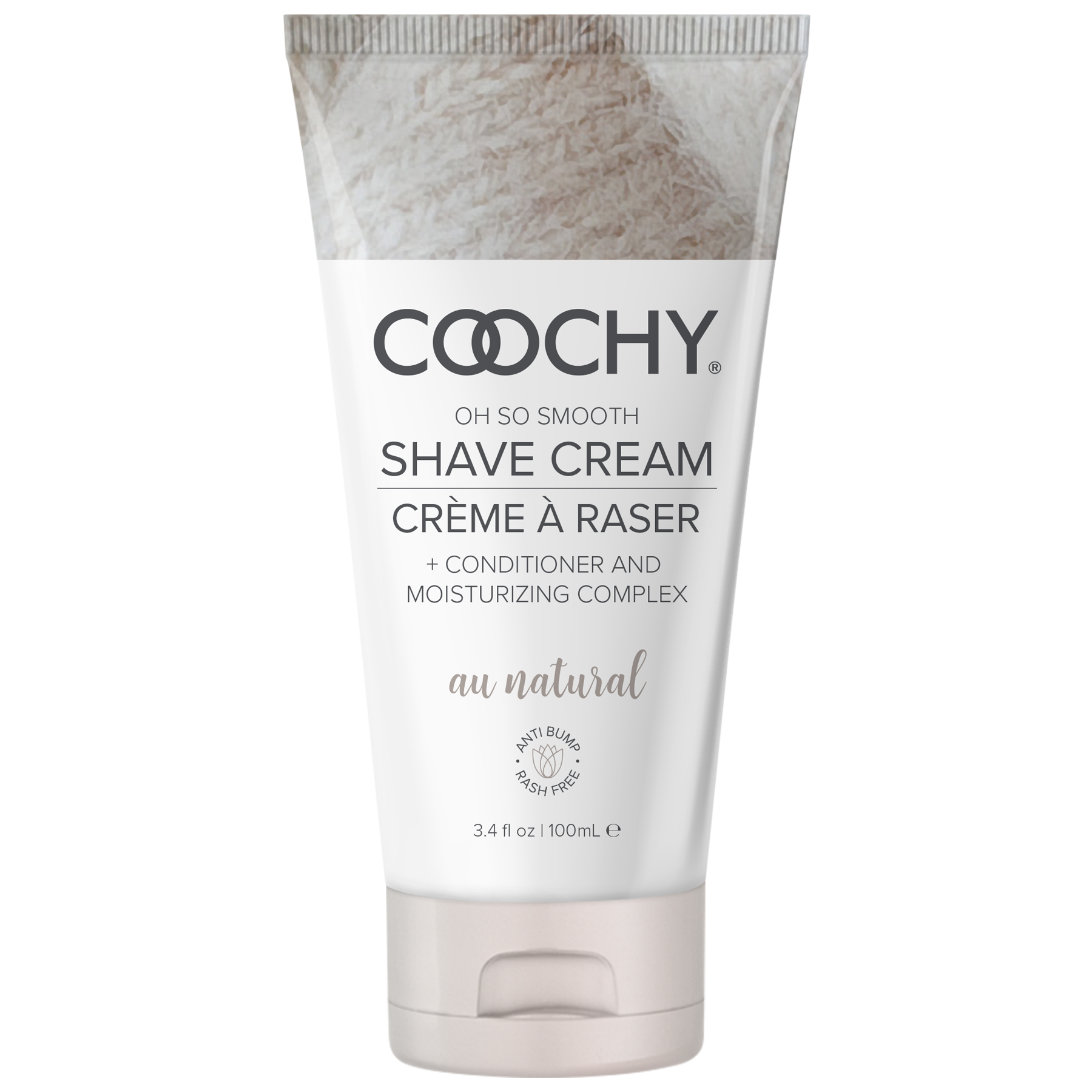 Coochy Shave Cream – Au Natural 3.4 oz