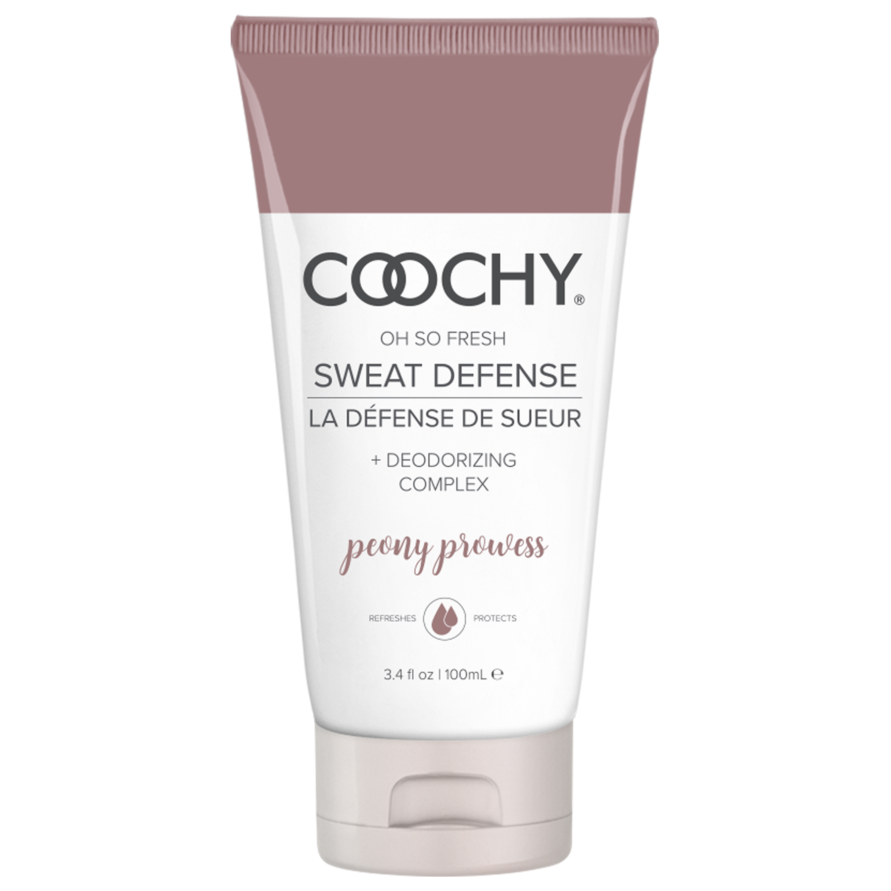 Coochy Sweat Defense Lotion – Peony Prowess 3.4 oz
