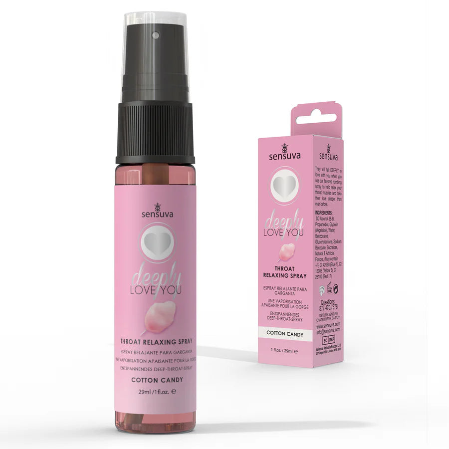 Deeply Love You Throat Relaxing Spray – Cotton Candy 1 oz