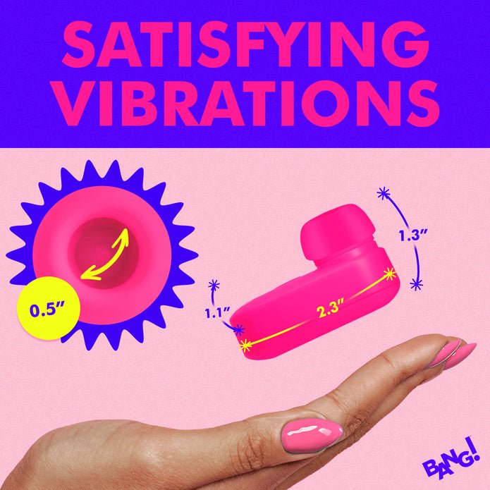 Bang! Mini Clitoral Silicone Rechargeable Stimulator