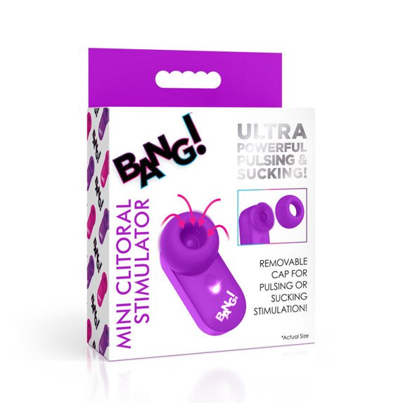 Bang! Mini Clitoral Silicone Rechargeable Stimulator