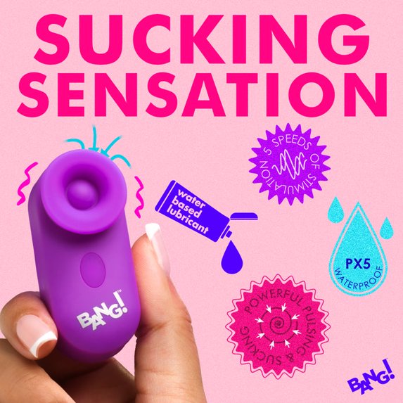 Bang! Mini Clitoral Silicone Rechargeable Stimulator