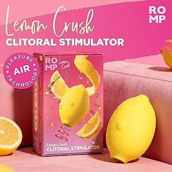 Lemon Crush Clitoral Stimulator with Pleasure Air – Yellow