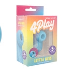 Bodywand 4Play Little Kiss Rechargeable Clitoral Stimulator – Blue