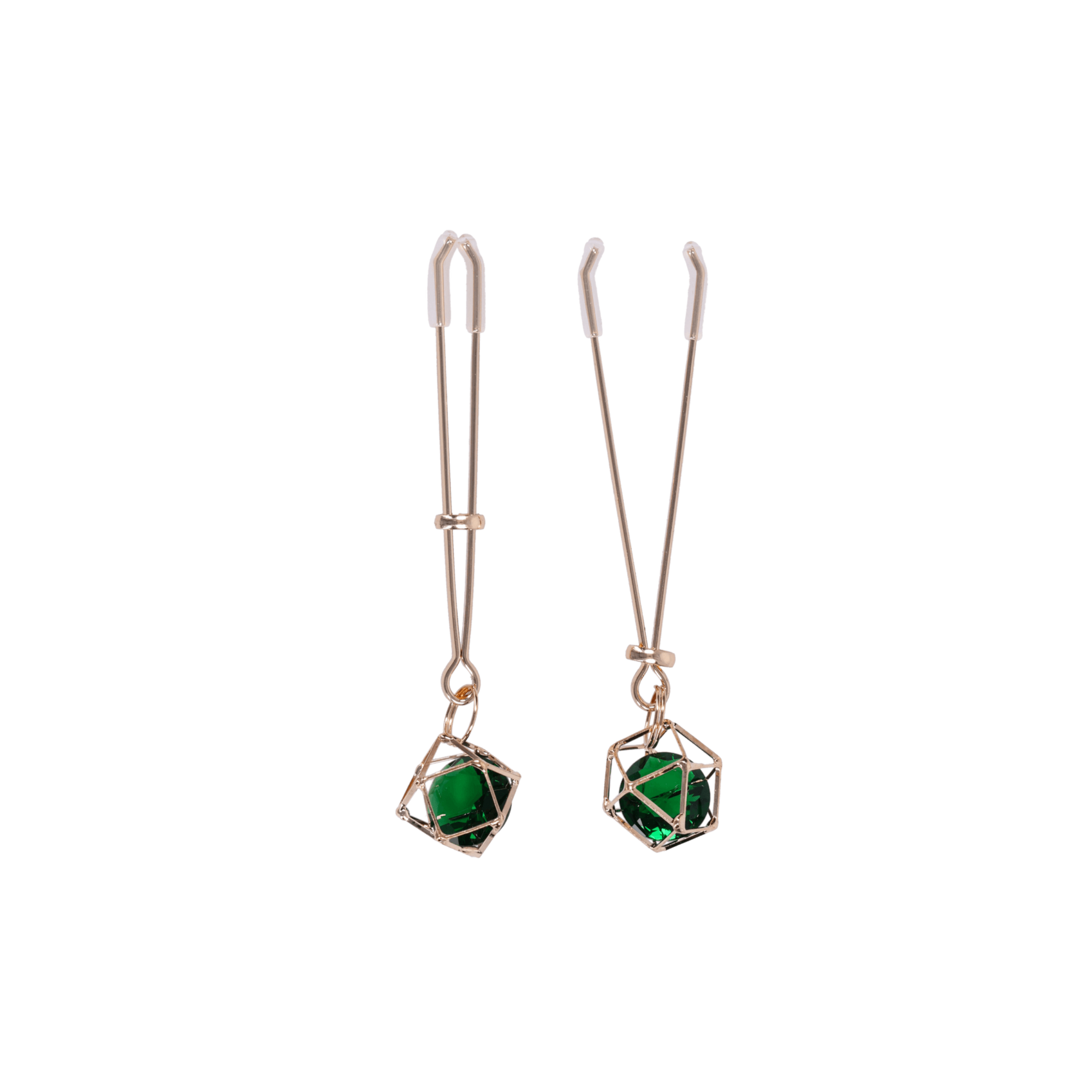 Indica Crystal Nipple Clips