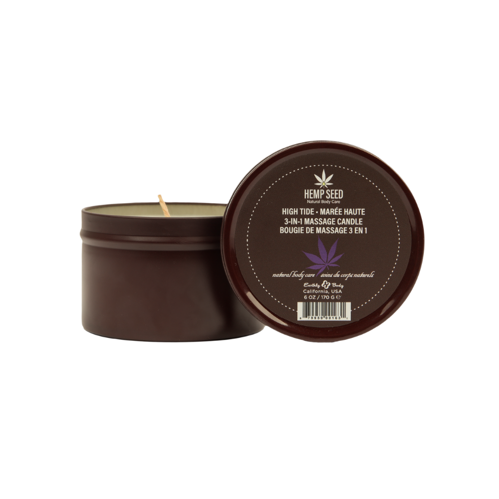 Hemp Seed Massage Candle