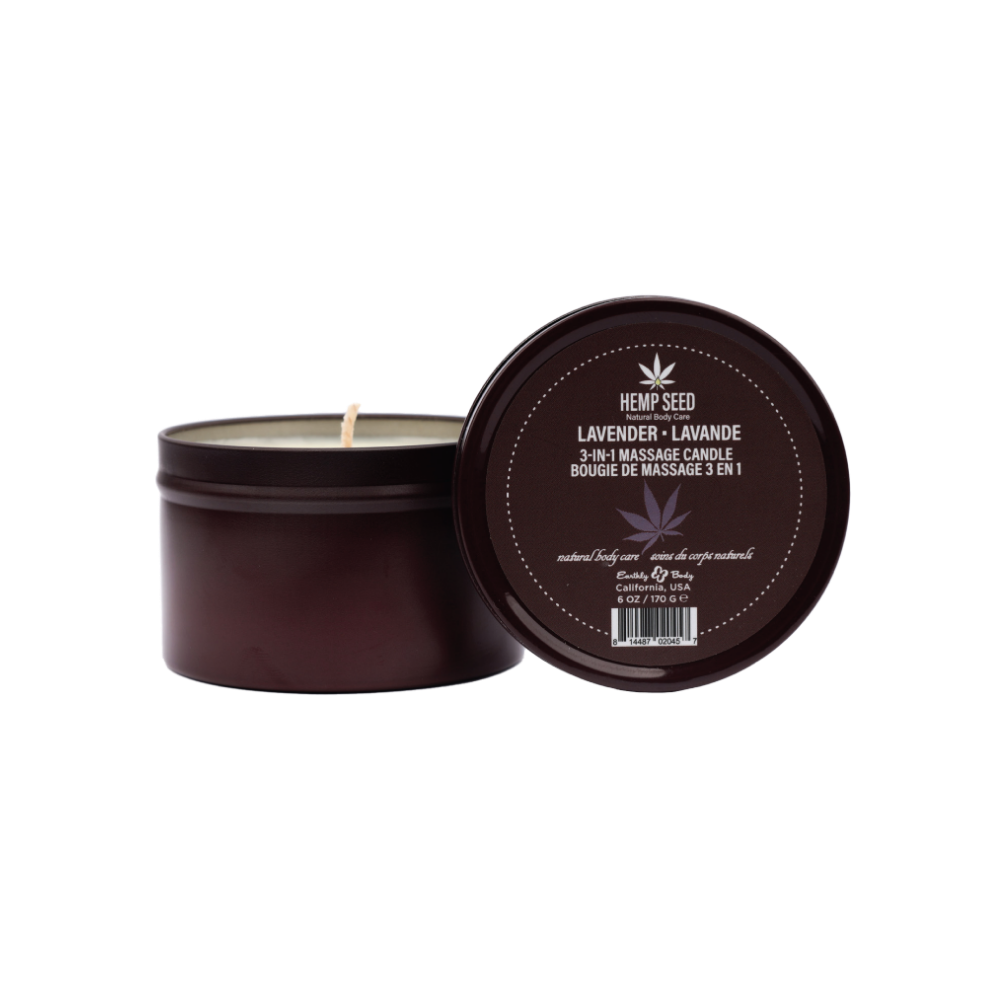 Hemp Seed Massage Candle