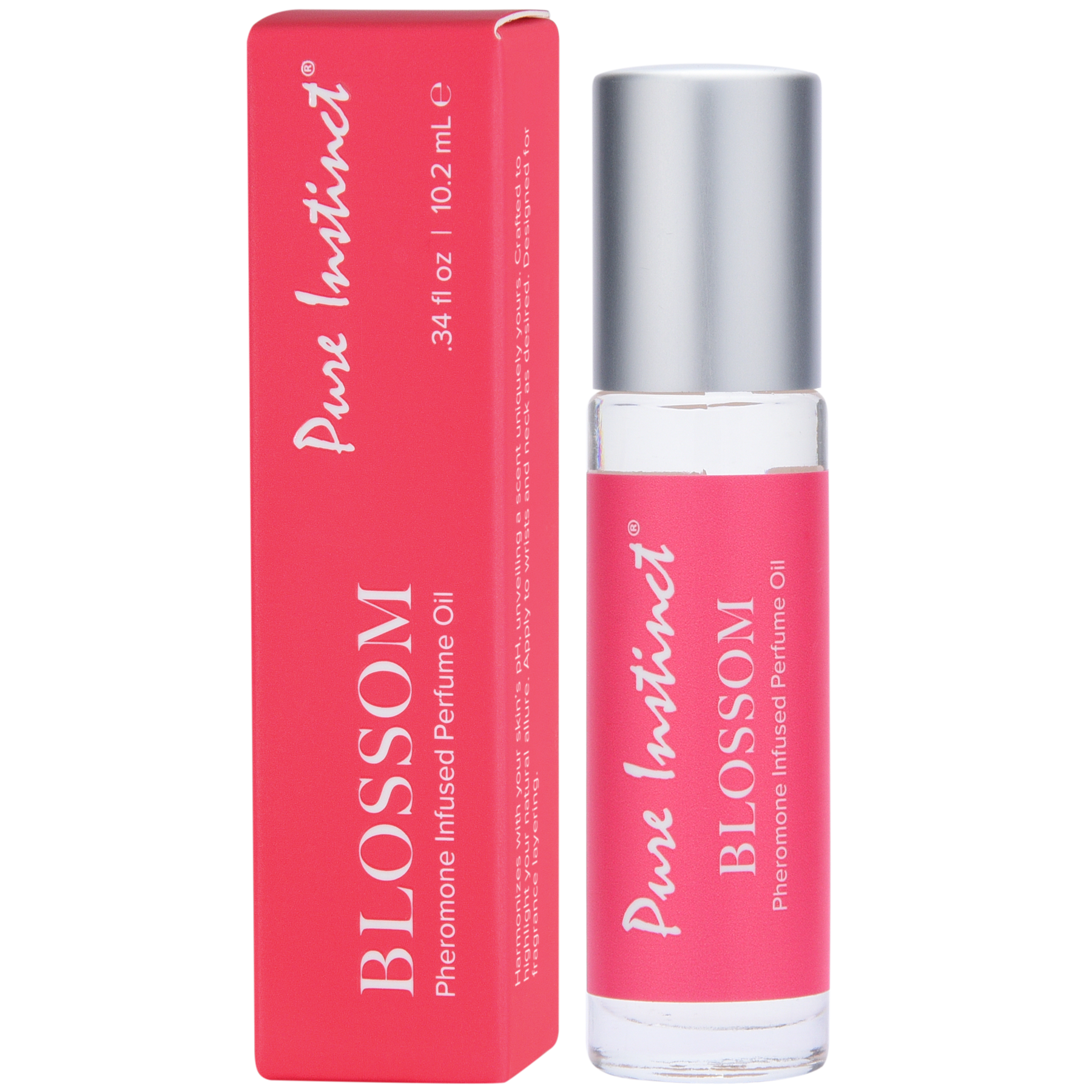 Pure Instinct Pheromone Perfume Oil Roll-On – Blossom 0.34 oz