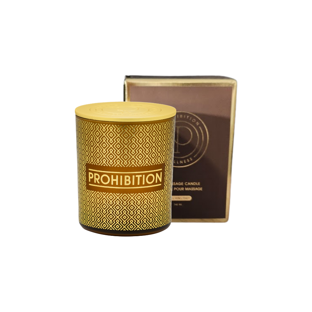 Prohibition Massage Candle