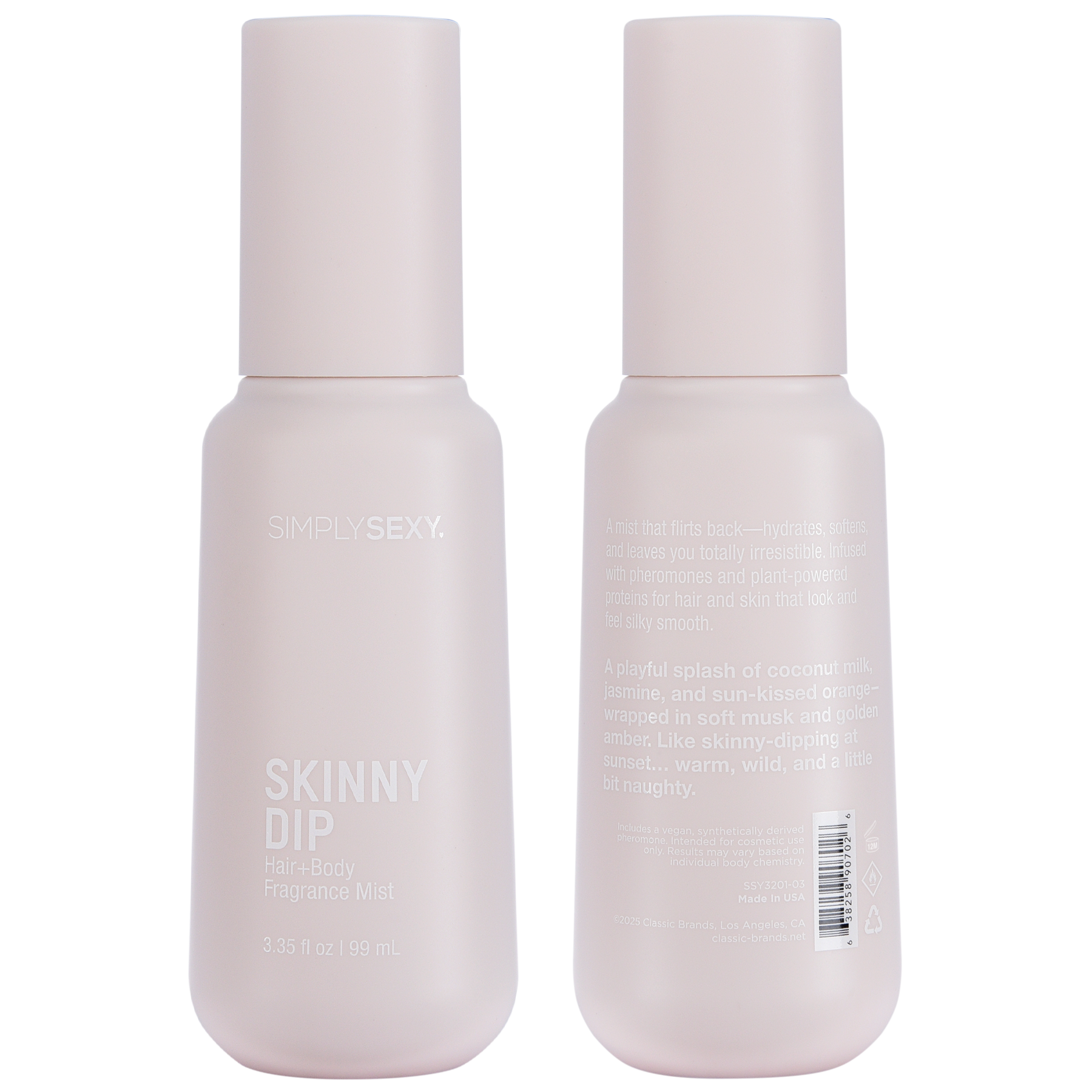Simply Sexy Pheromone Hair + Body Mist – Skinny Dip 3.35 oz