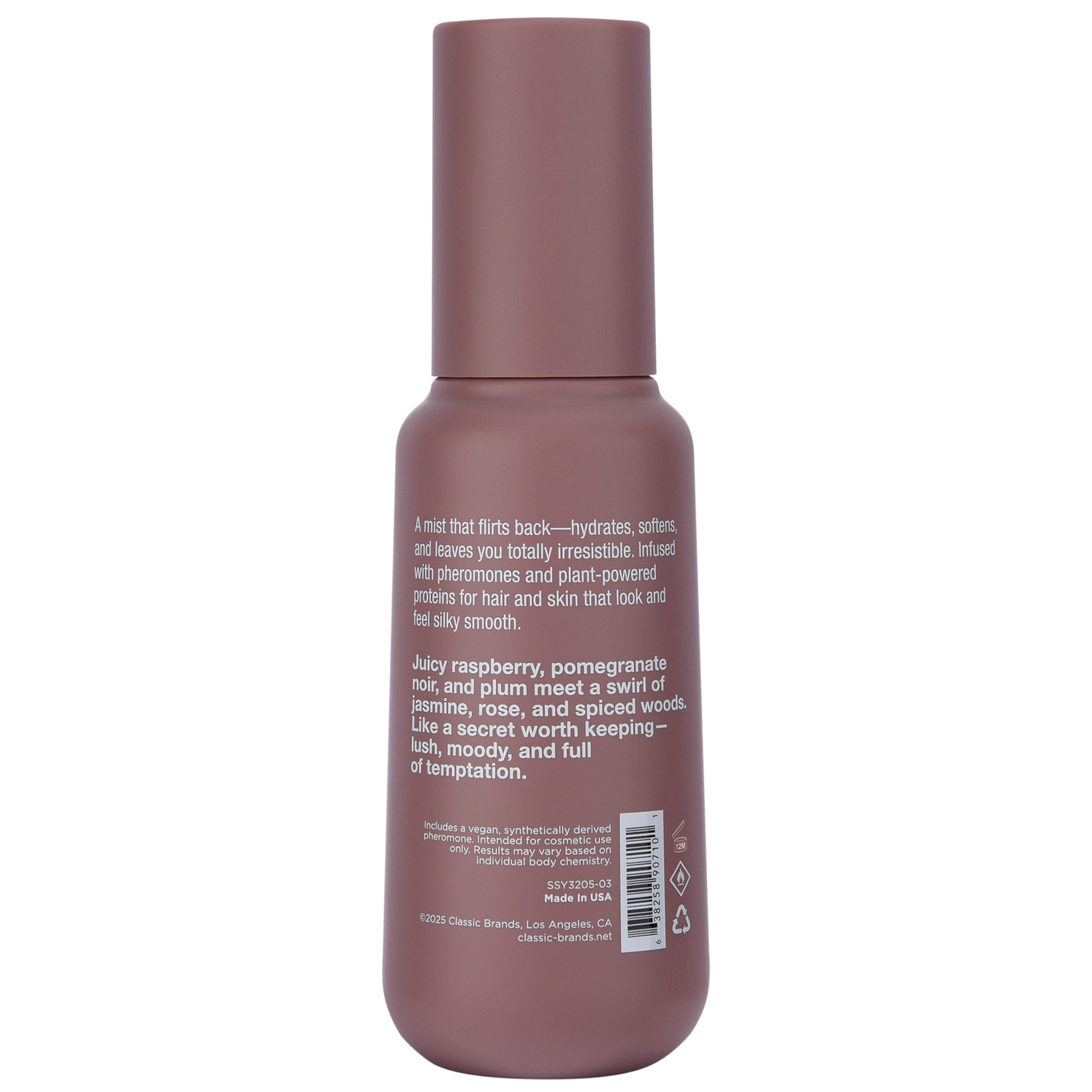 Simply Sexy Pheromone Hair + Body Mist – Berry Noir 3.35 oz
