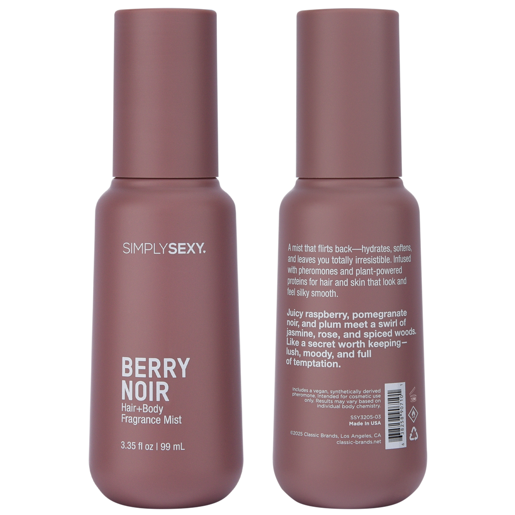 Simply Sexy Pheromone Hair + Body Mist – Berry Noir 3.35 oz